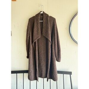 J. McLaughlin Alpaca Wool Blend Boucle Duster Cardigan Sweater Women's Size M